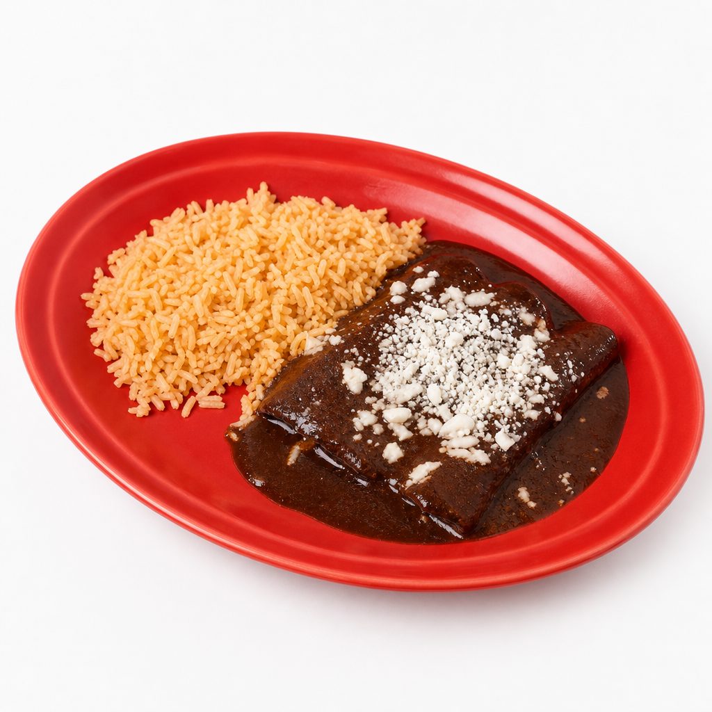Enchiladas Poblanos.
